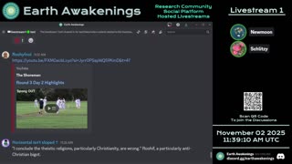 Earth Awakenings - Livestream 1 - #4119 - Live on Rumble/Youtube/X-Twitter/Twitch