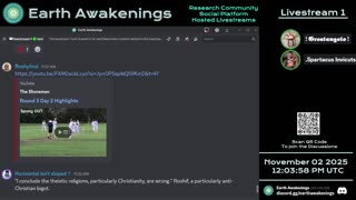 Earth Awakenings - Livestream 1 - #4119 - Live on Rumble/Youtube/X-Twitter/Twitch