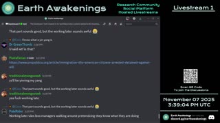 Earth Awakenings - Livestream 1 - #4133 - Live on Rumble/Youtube/X-Twitter/Twitch