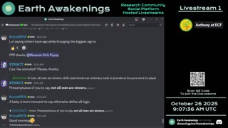 Earth Awakenings - Livestream 1 - #4107 - Live on Rumble/Youtube/X-Twitter/Twitch