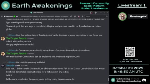 Earth Awakenings - Livestream 1 - #4114 - Live on Rumble/Youtube/X-Twitter/Twitch