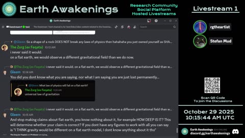 Earth Awakenings - Livestream 1 - #4114 - Live on Rumble/Youtube/X-Twitter/Twitch