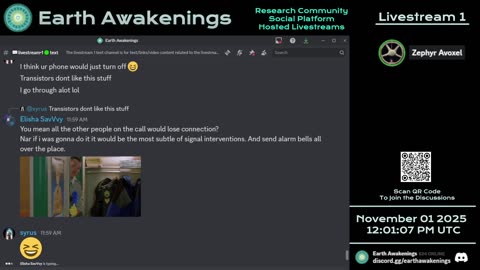 Earth Awakenings - Livestream 1 - #4119 - Live on Rumble/Youtube/X-Twitter/Twitch