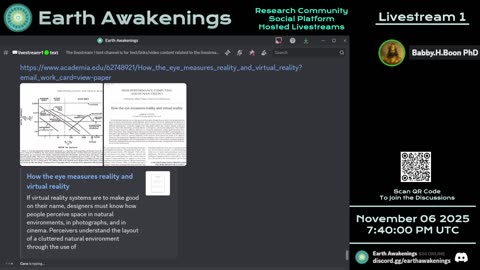 Earth Awakenings - Livestream 1 - #4128 - Live on Rumble/Youtube/X-Twitter/Twitch