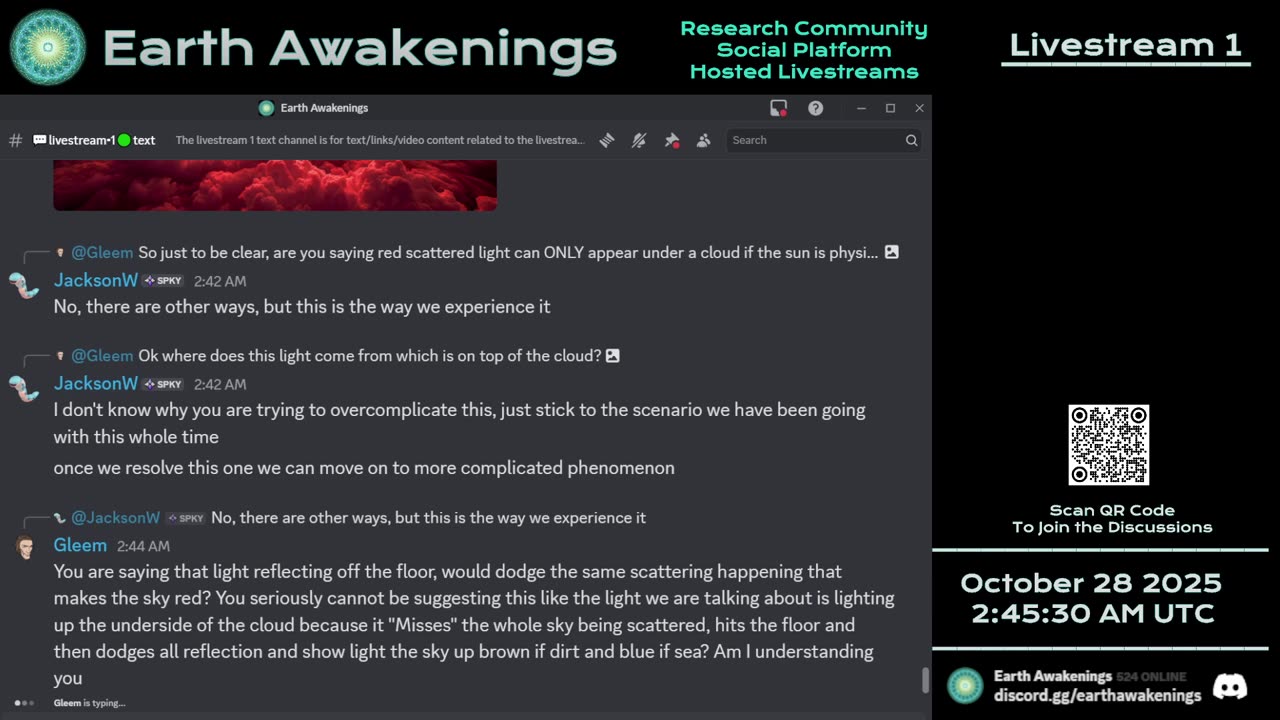 Earth Awakenings - Livestream 1 - #4109 - Live on Rumble/Youtube/X-Twitter/Twitch