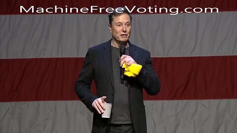 Elon Musk Advocates Paper Ballot Elections