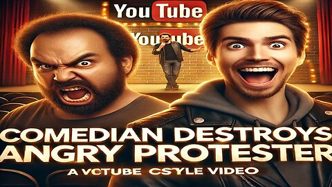 🔥 Comedian vs Angry Protester – Must-Watch Funny Clash! 😂