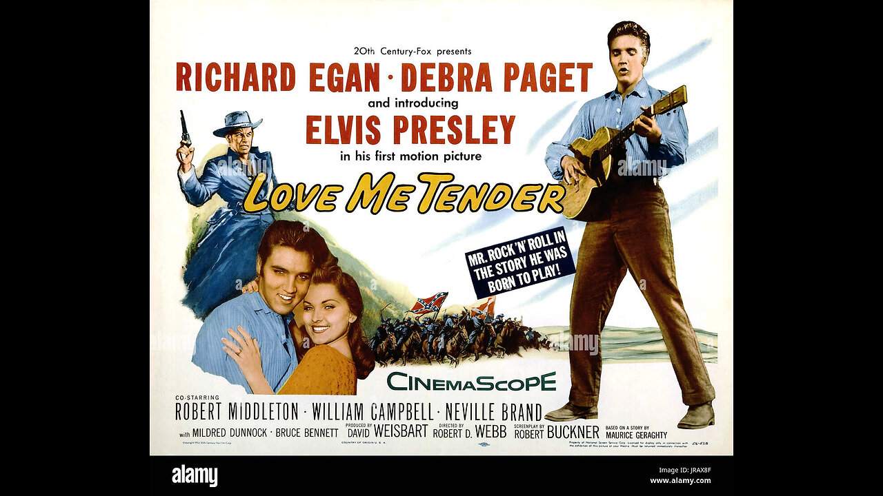 Elvis Presley ( Love Me Tender ) Full Movie 1956