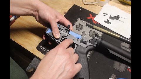 Removing and reinstalling AR trigger / std and 2 stage