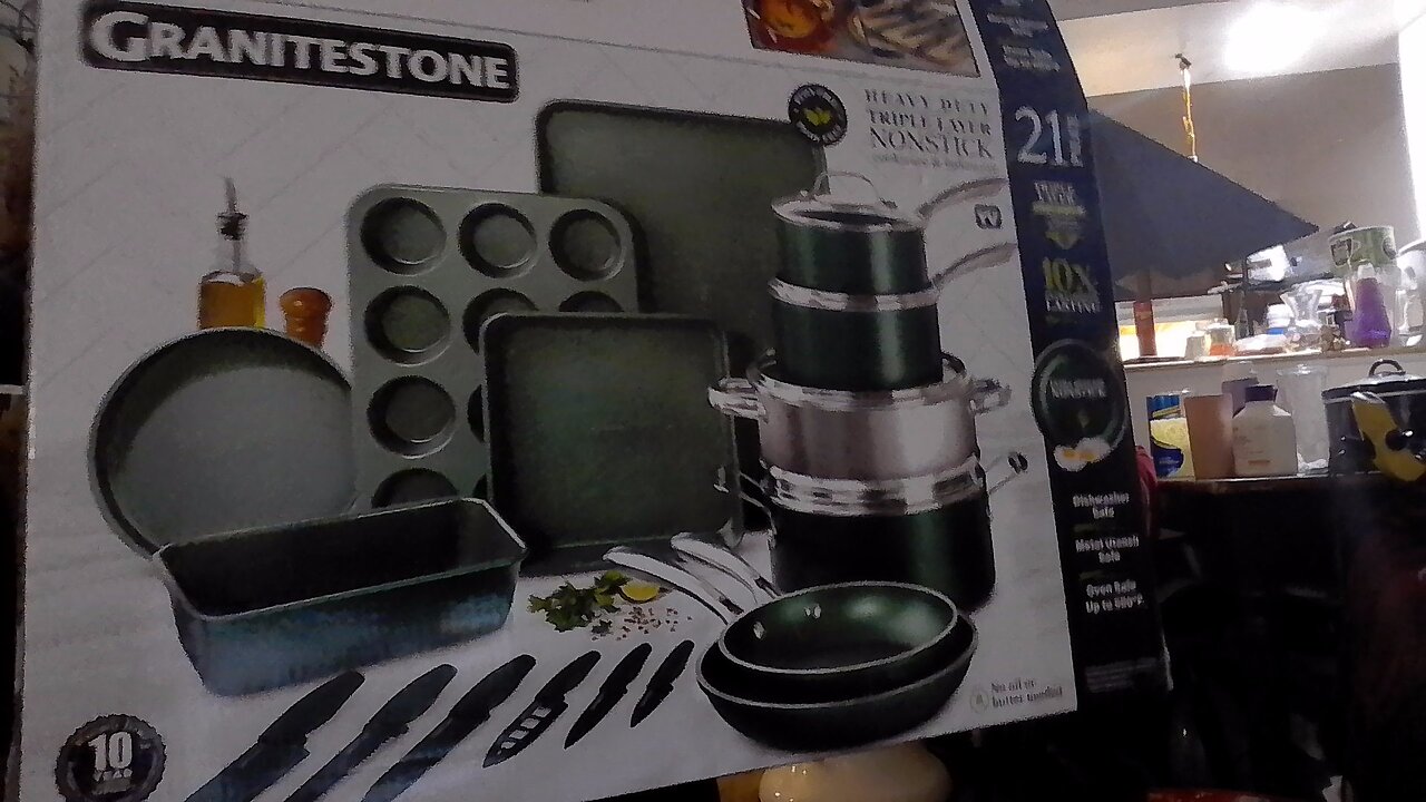 GraniteStone Cook, Bake and Knife Set