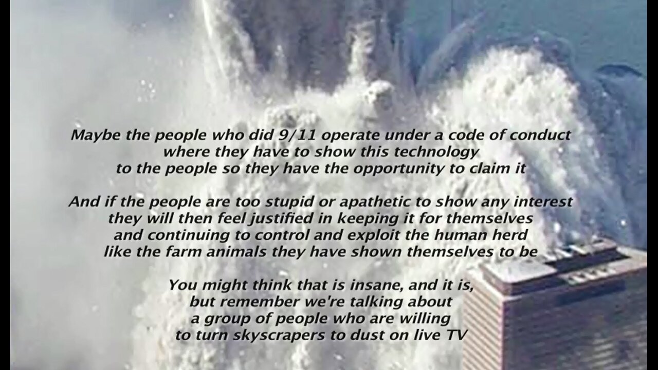 9/11 Revisionist on X and substack