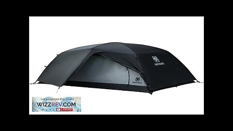 OneTigris STELLA Camping Tent Black Tigris Series Backpacking Shelter Easy Setup Instant Review