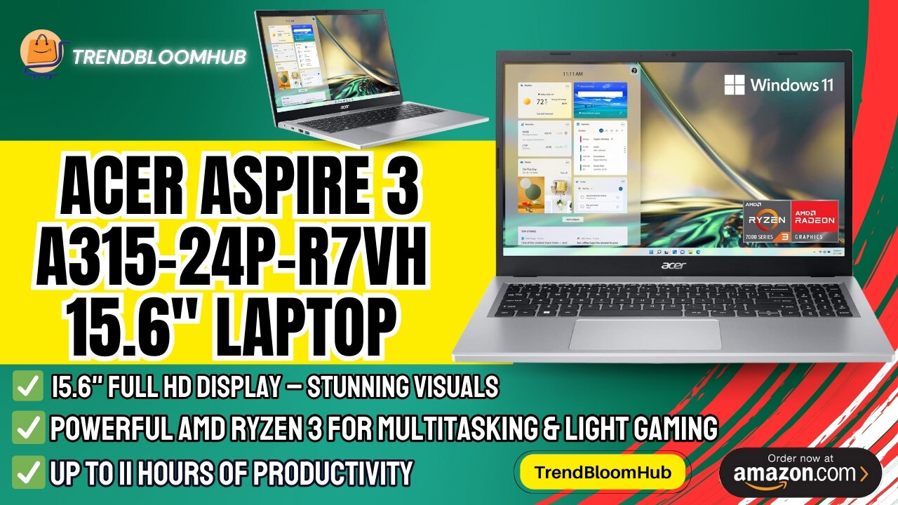 🌟 Upgrade Your Tech with the Acer Aspire 3 A315-24P-R7VH! 🌟