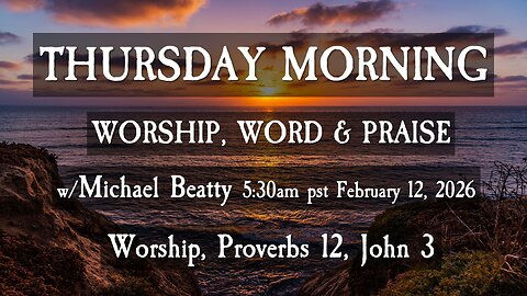 🌤️THURSDAY MORNING💖