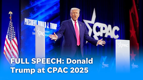 LIVE: President Trump's Full speech at CPAC in Maryland