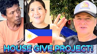 Typhoon NEW House Give-Away Build Project for Province FAMILY! OFF GRID ISLAND PHILIPPINES LIVING