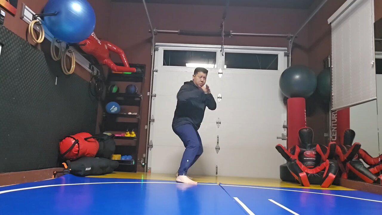 WTD Sliding Hook Kick to Front Kick sequential
