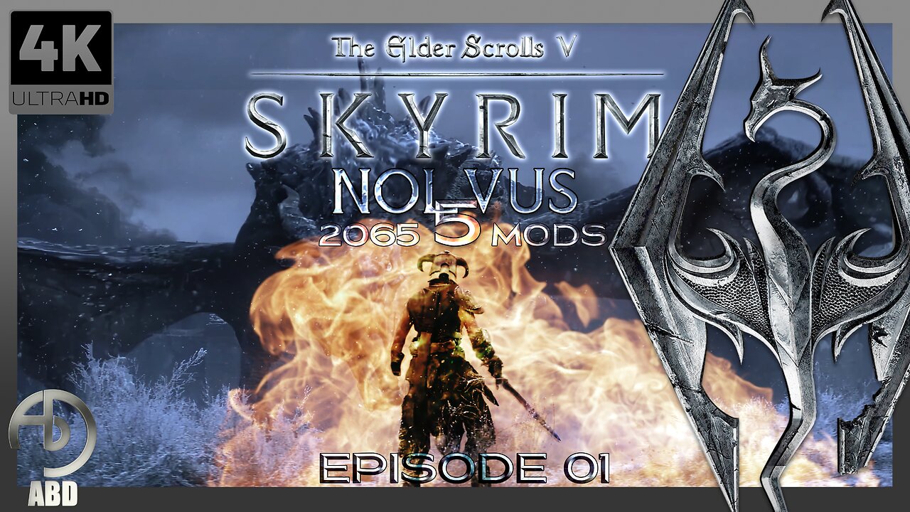 SKYRIM NOLVUS 5 ULTRA (2065 MODS) 4K UHD - Episode 01