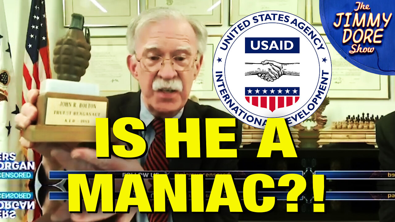 John Bolton BRAGS About Grenade From USAID!