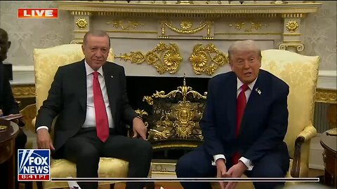 Trump Meets with The President Of Turkey & Says “When I Was In Exile”