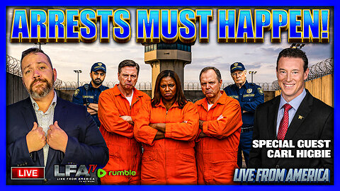 ARRESTS MUST HAPPEN! | LIVE FROM AMERICA 12.23.25 11AM