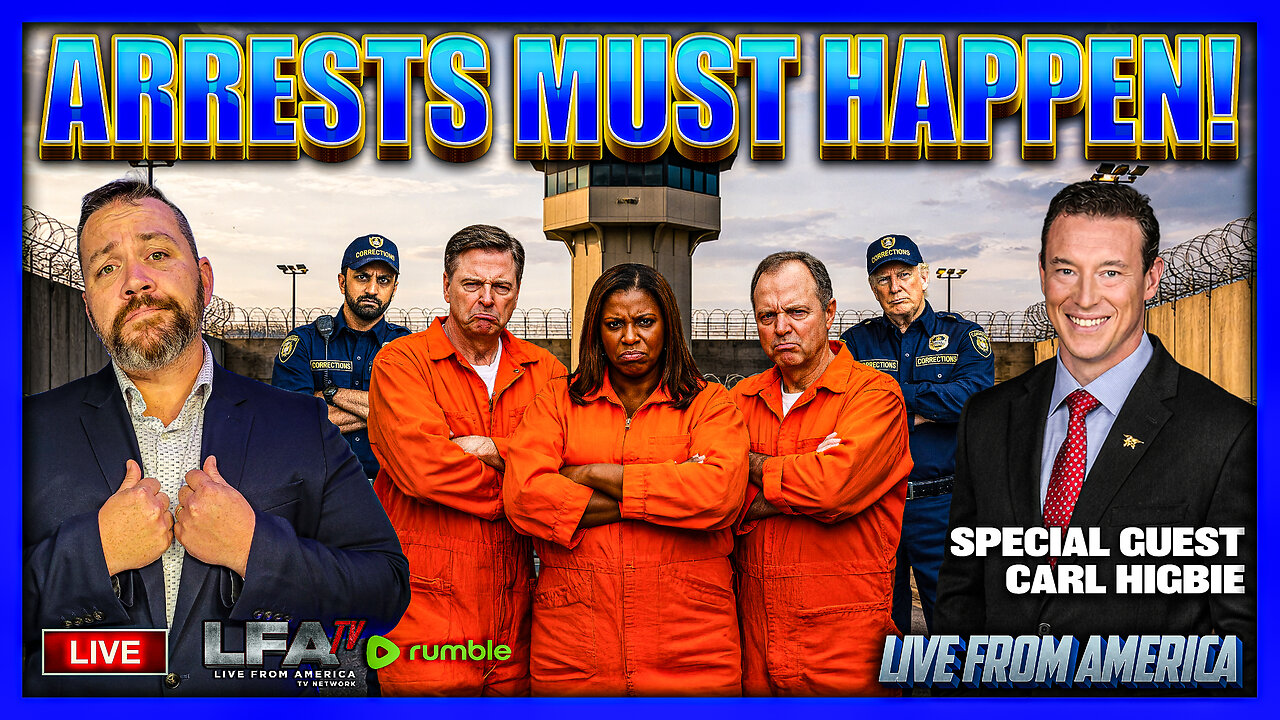 ARRESTS MUST HAPPEN! | LIVE FROM AMERICA 12.23.25 11AM