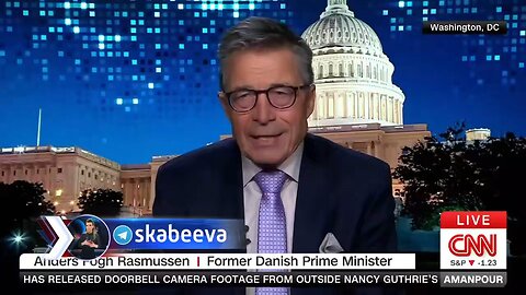 Bývalý šéf NATO si na CNN stěžoval, že Trumpova vláda tlačí více na Zelenského než na Putina!