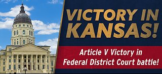 BREAKING NEWS in Kansas for Convention of States | COS LIVE