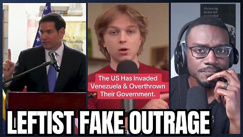 Leftist DEBUNKED On Fake Outrage Over Maduro's Removal