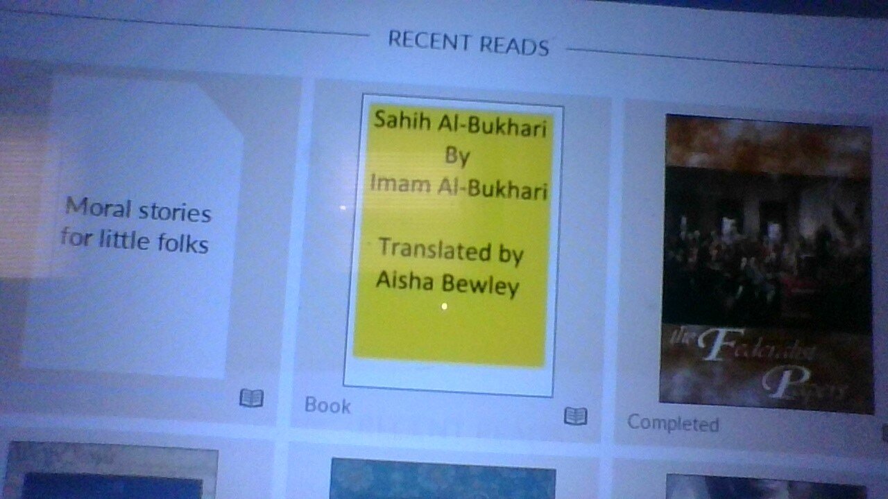 Sahih Al-Bukhari 103