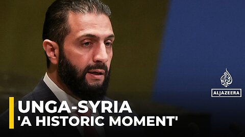 UNGA : A historic moment for Syria