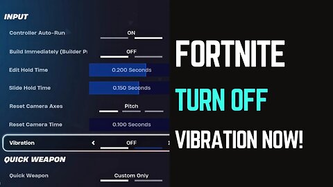 How to Turn Vibration Off on Fortnite: The Ultimate Guide!