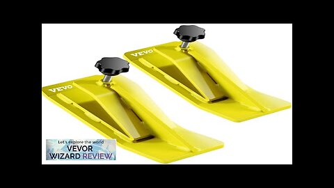 VEVOR Tractor Bucket Protector 2pcs Ski Edge Protector 12" Long Turf Tamer Review