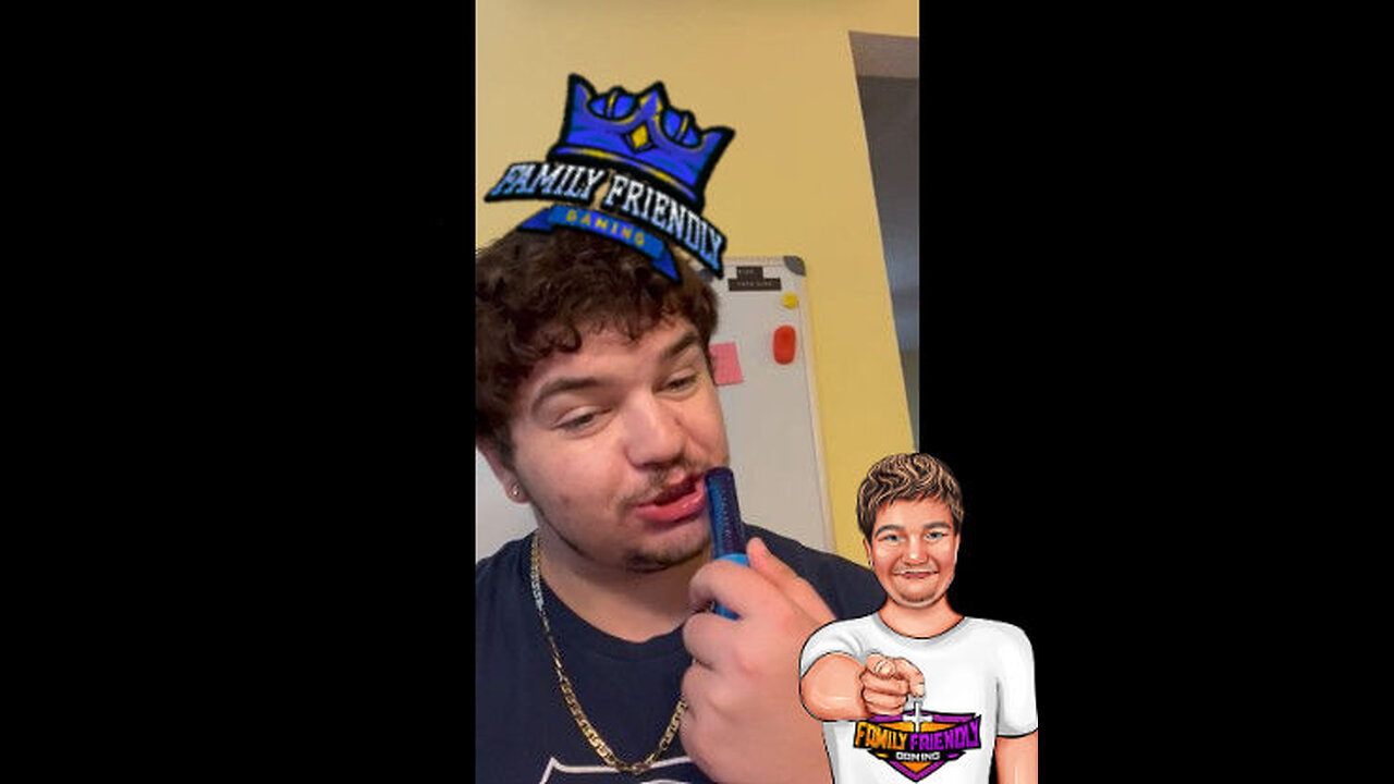 Push POP Blue Raspberry