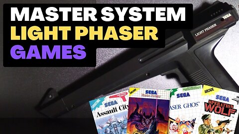 QUICK TRIGGER: Sega Master System Light Phaser Games