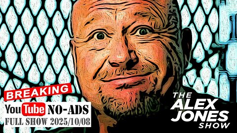 ALEX JONES (NO ADS) 2025/10/08 FULL SHOW