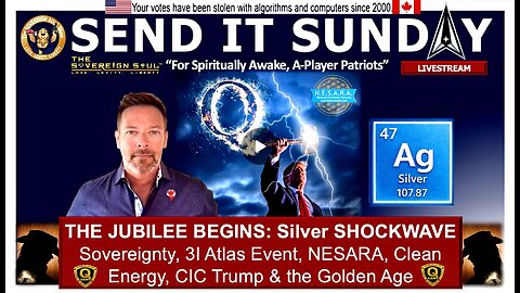 THE JUBILEE BEGINS $5,039/oz Silver, 3iATLAS, Sovereignty, CIC Trump Power Moves & The Golden Age