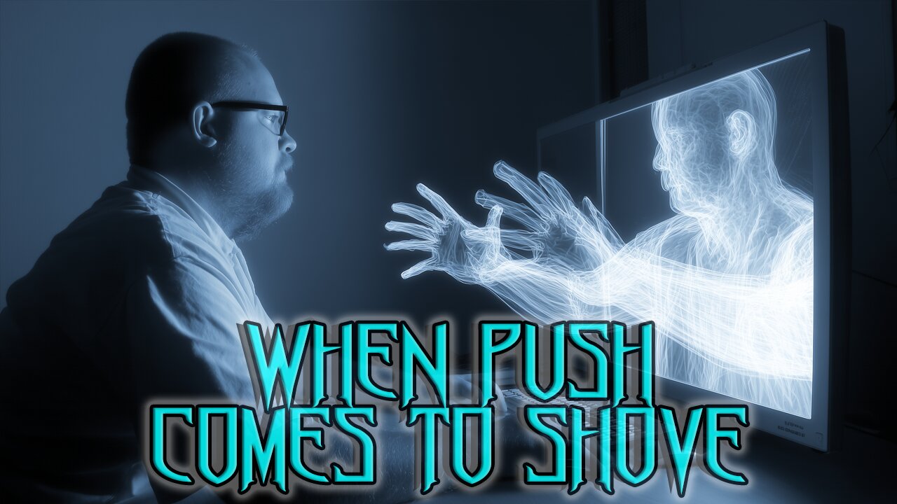 When Push Comes To Shove - Incredible Thermal Camera Captures Entity!