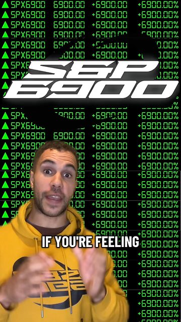 Escape the rat race with #SPX6900