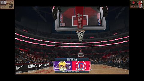 Basket Hoops 2025-2026: Game #52 [Los Angeles Lakers at Los Angeles Clippers]