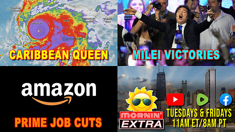 Hurricane Melissa Update | La Libertad Avanza Wins | Historic Amazon Layoffs | Mornin' EXTRA