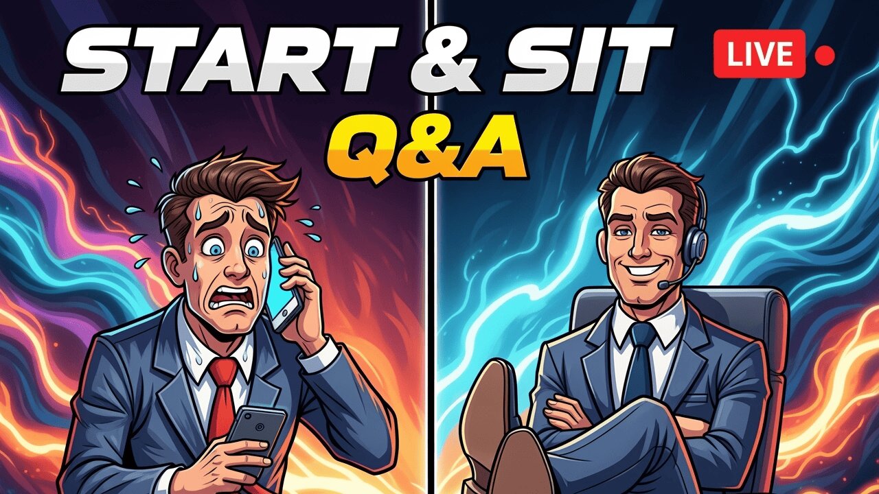 What Are The BEST Start and Sit Options THIS Week?