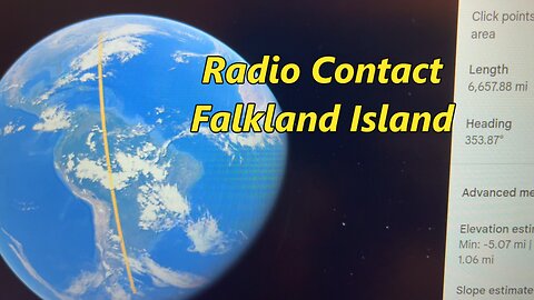 Ham Radio- Contact With Small Islands