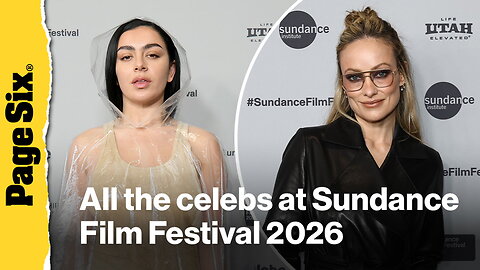 All the celebrities at Sundance Film Festival 2026: Charli XCX, Olivia Wilde, more
