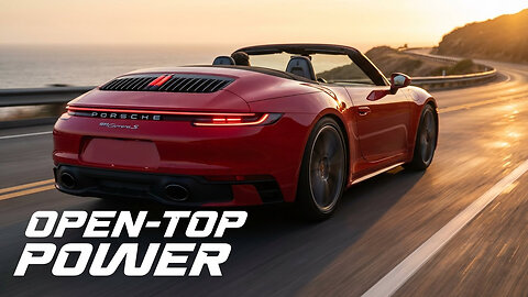 Porsche 911 Carrera S Cabriolet Explained | Power Meets Open-Top Freedom 🏁