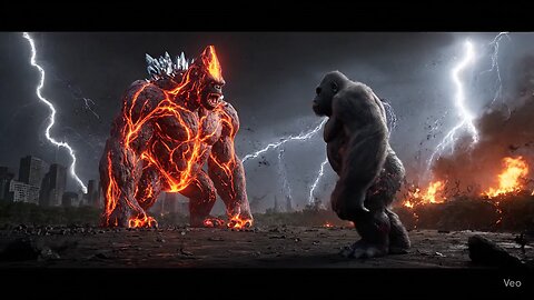 The Earth Shakes When Titans Collide 🌩️ | Kong vs The Mountain God”