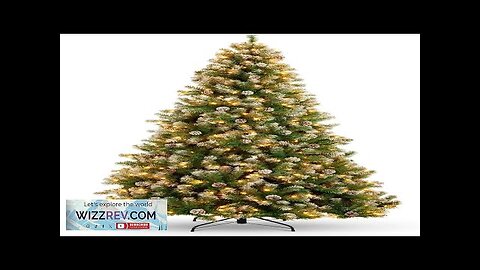 Best Choice Products 4.5ft Pre-Lit Pre-Decorated Pine Hinged Artificial Christmas Tree w/ Review