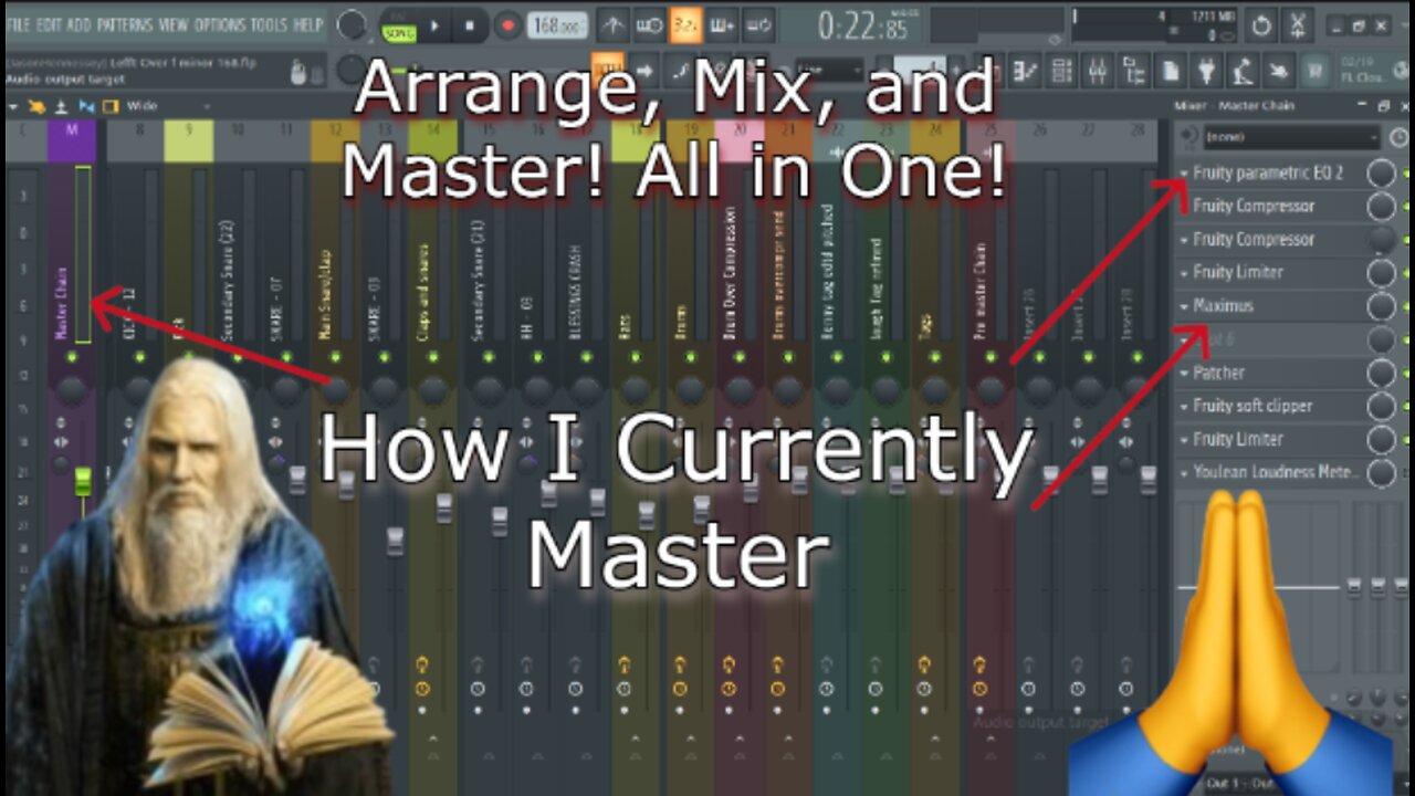 Arranging, mixing, and Mastering-FL Studio-How I Currently Master-*Mostly* Stock Plugins