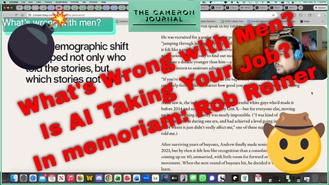 RIP Rob Reiner, Brown University Shooting, What's Wrong with Men and AI