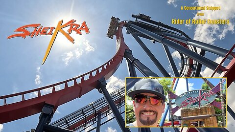 A Sensational Snippet from Rider of Roller Coasters: SheiKra at Busch Gardens, Tampa [On & Off Ride]
